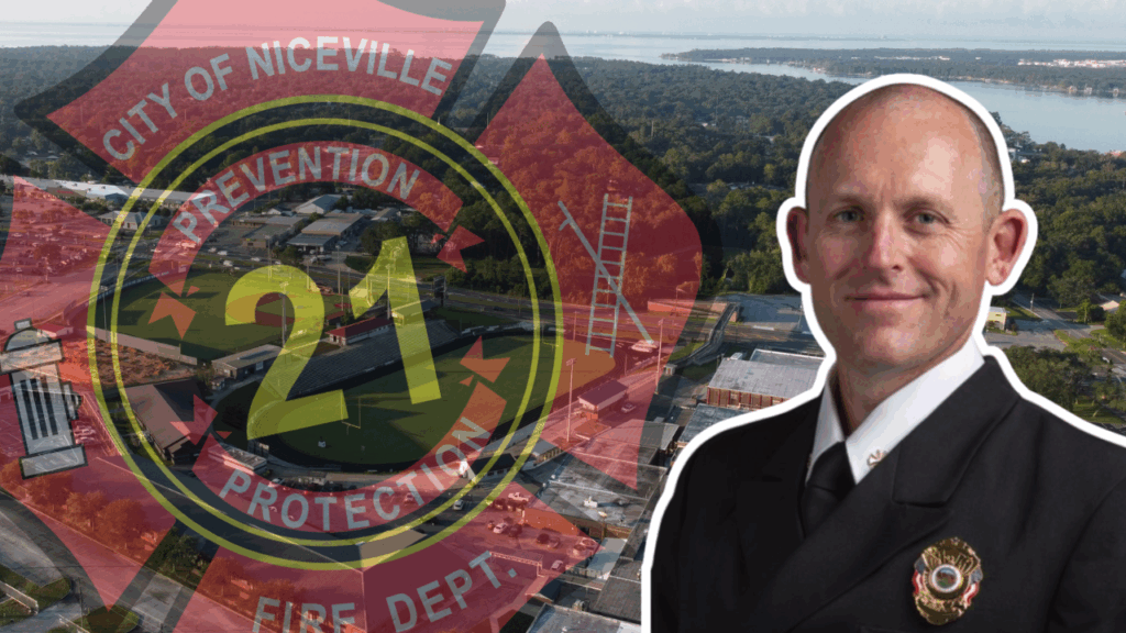 Niceville's new fire chief Alex Kukulus