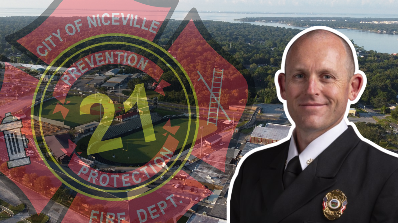 Niceville's new fire chief Alex Kukulus