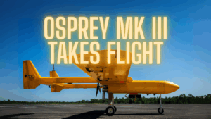 The Air Force tested an Osprey MK III drone at Duke Field with third-party navigation software, advancing efforts to develop GPS alternatives resistant to jamming and spoofing.