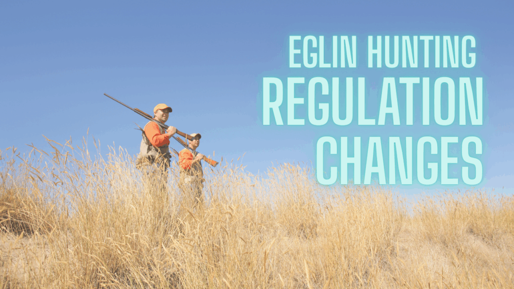 Eglin AFB has updated recreation permits and hunting rules, adding background checks, mandatory check-ins, and a lottery for deer-dog hunting.