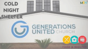 Generations United Church in Niceville will open the city’s first cold night shelter this winter to provide safe, warm overnight accommodations for families with children and elderly residents when temperatures drop below 41°F.