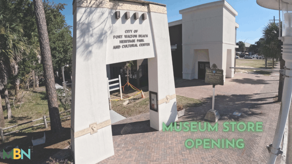 The City of Fort Walton Beach will open a new museum store at the Indian Temple Mound Museum on November 1st as part of a larger expansion and renovation project made possible through local funding and community support.
