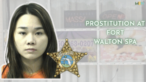 Okaloosa County deputies arrested Suping Wu, 30, of New York, on a prostitution charge at a Fort Walton Beach spa after an undercover investigation prompted by tips from Emerald Coast Crime Stoppers.