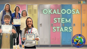 The Okaloosa County School District has named Penelope Gordon and Emma Michel as its 2025 Sunshine State Scholars, with Adonaiah White named as the alternate. The program recognizes top 11th-grade STEM students statewide and offers opportunities to connect with colleges and employers in Orlando.