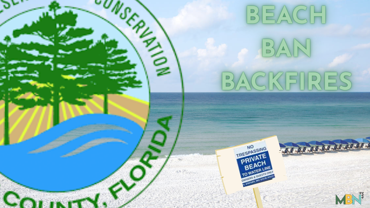 A federal appeals court has ruled that Walton County must compensate private beach owners who were barred from accessing their property during COVID-19 beach shutdowns. The court ruled that the 2020 emergency ordinance constituted an unconstitutional “physical taking,” overturning a lower court decision and paving the way for landowners to recover damages and legal costs.