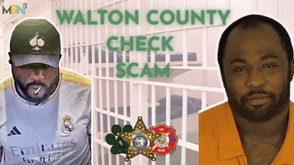 A Fort Lauderdale man, Brandon Loud, has been arrested in Walton County for depositing a fraudulent $505,400 check from a local utility company. Investigators also uncovered two additional stolen checks totaling $200,000, and Loud now faces grand theft charges.