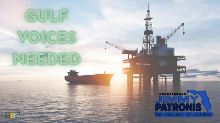 New offshore drilling could be coming to Florida’s Gulf Coast — and Congressman Patronis wants locals to speak up before it’s too late.