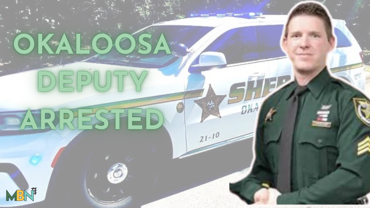 An Okaloosa County Sheriff’s deputy was arrested in Crestview on domestic battery charges after law enforcement says he allegedly pushed the victim twice while holding a child.