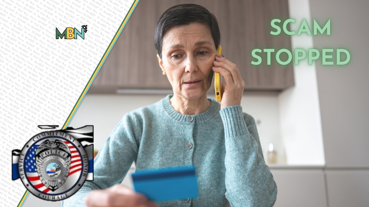 A phone scam nearly cost a Fort Walton Beach resident $19,000 — until police stepped in just in time.