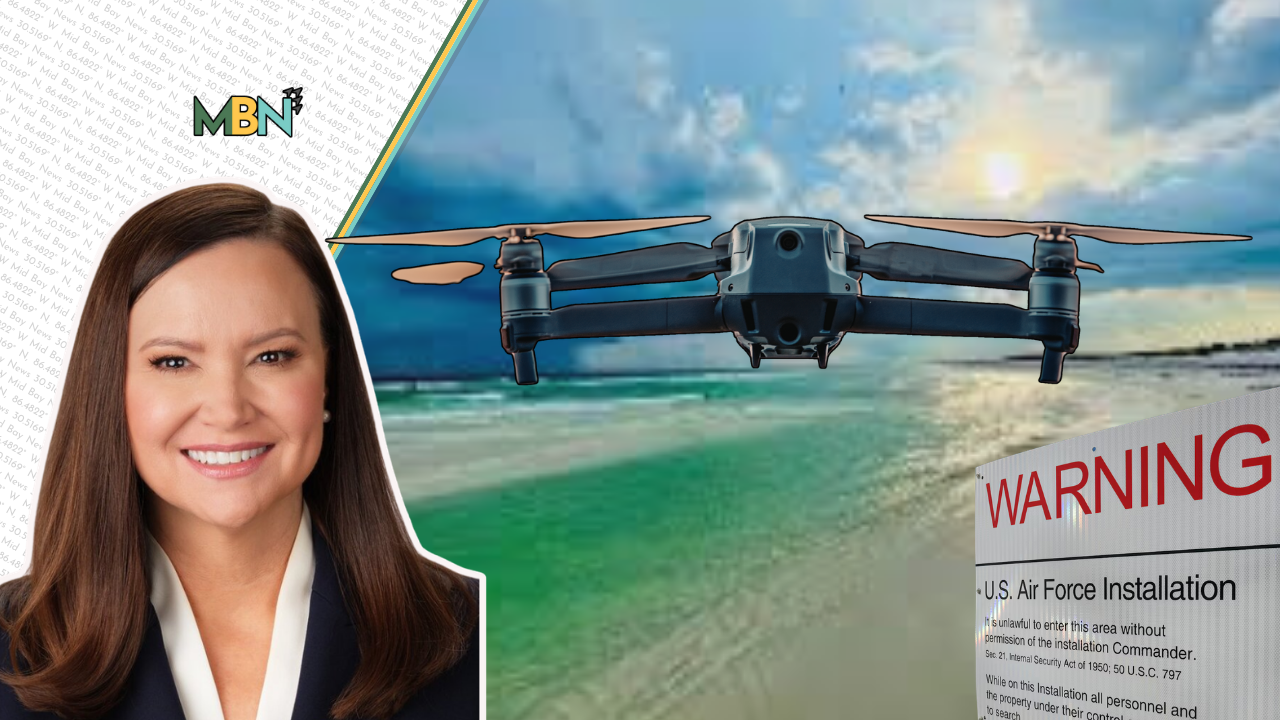 From Washington to the beaches of the Emerald Coast, a new Senate bill could make certain drone flights over military airspace a federal crime.