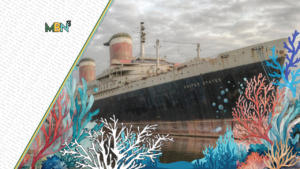 A legendary ocean liner that once ruled the Atlantic is about to make history again — this time beneath the Gulf’s surface.