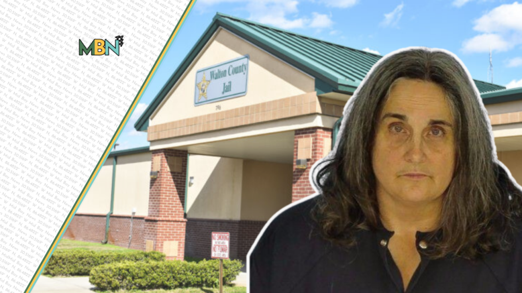 A jail kitchen worker accused of crossing the line inside a secured area of the Walton County Jail is now facing a felony charge after investigators say she tried to hide the relationship.