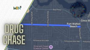 A traffic stop turned into a neighborhood chase, and police say what officers found hidden inside an aerosol can led to major trafficking charges.