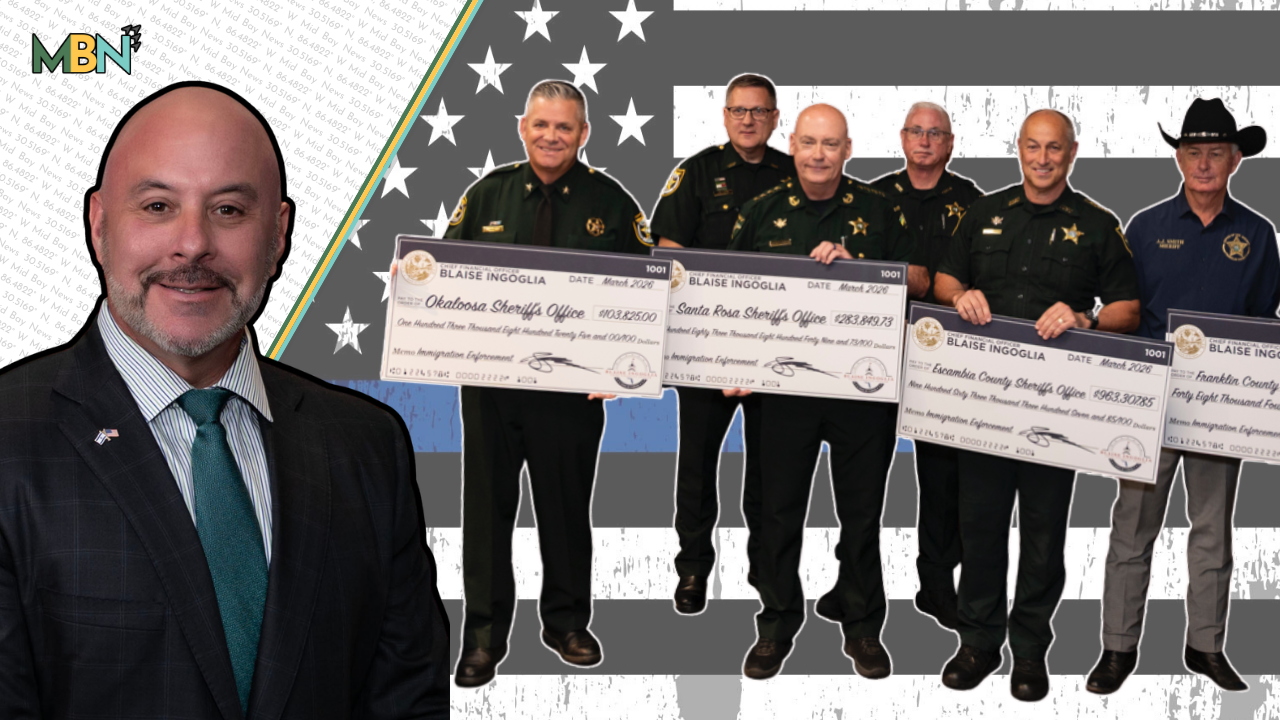 Nearly $1.4 million is heading to Panhandle sheriff’s offices to support immigration enforcement partnerships with federal authorities.