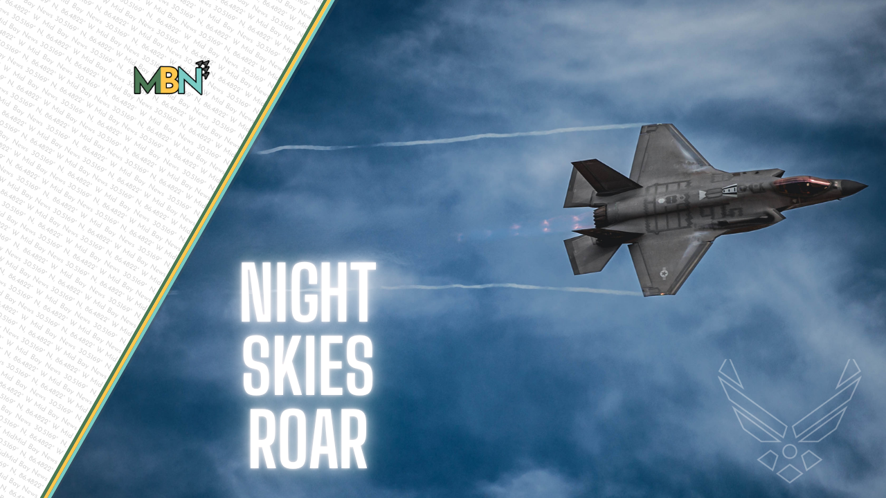 Hearing jets after dark? Here’s why Eglin’s skies will be louder than usual over the next three weeks.