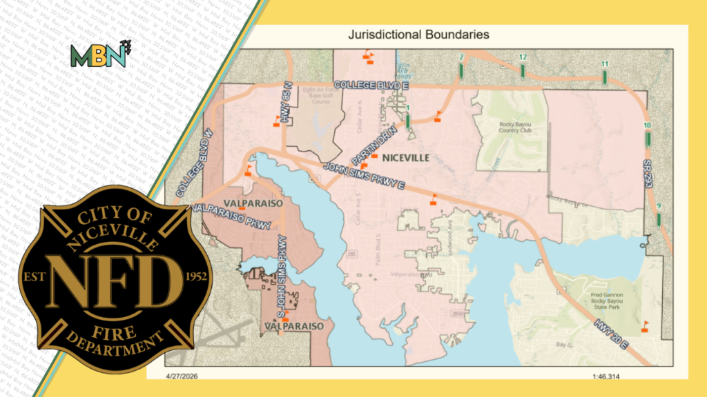 Seconds matter. A new change in Niceville could get help to your door minutes faster.