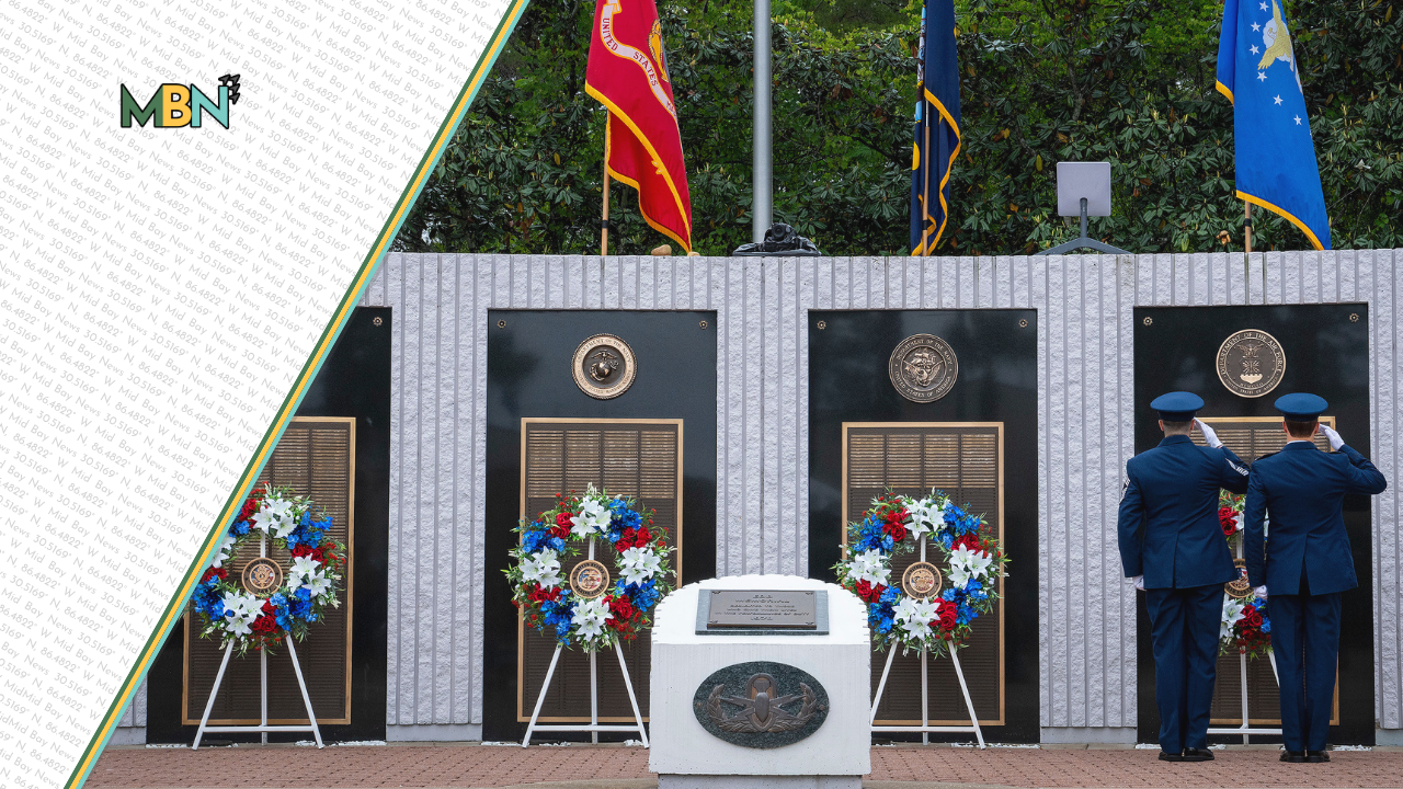 “We remember.” Hundreds gathered at Eglin Air Force Base as the names of fallen EOD warriors echoed across the memorial grounds during one of the military’s most solemn traditions.