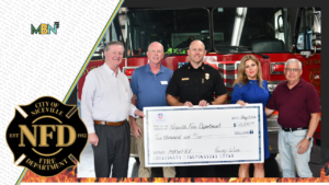 Niceville firefighters are training to become paramedics, and a major donation honoring a beloved former mayor is helping make it happen.