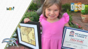 A Destin kindergartner just beat out students across Florida in a statewide art contest and walked away with a college scholarship.
