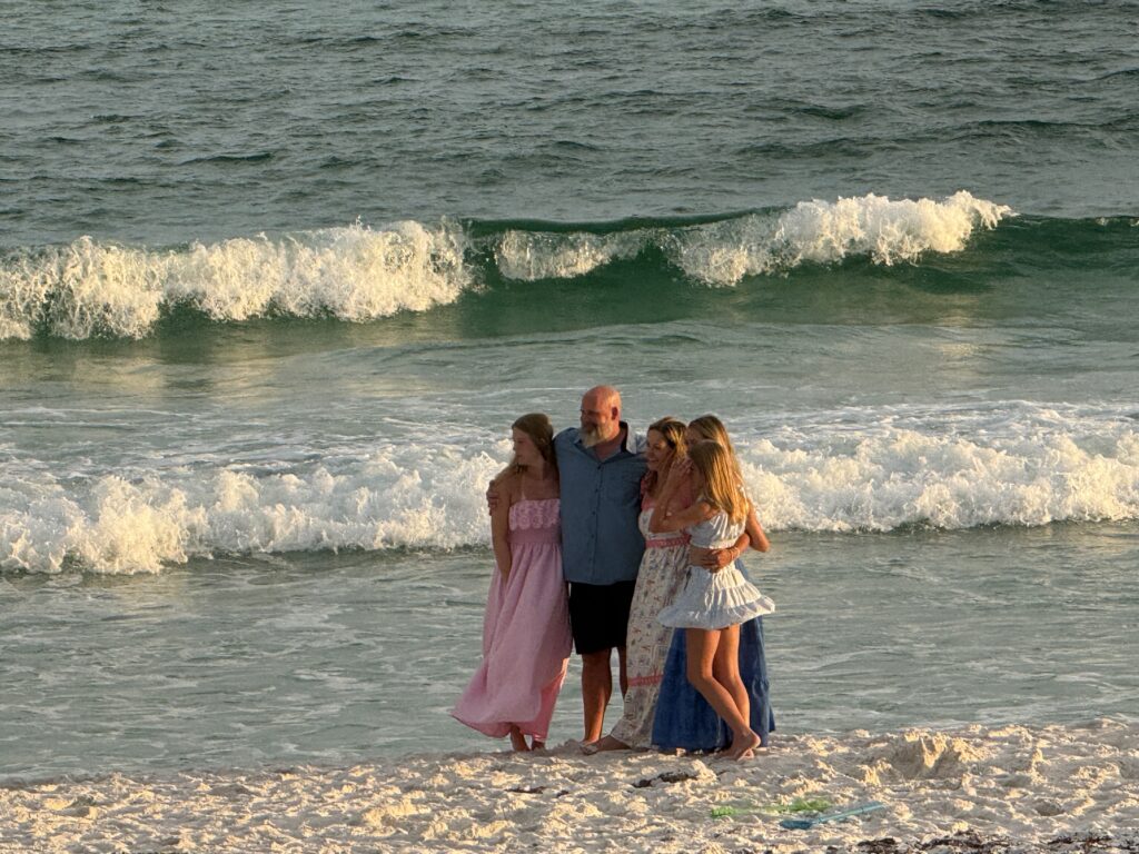 One more…Family Photo Shoot at Spooky Lane Beach Access (30A), Walton County.   Making memories and Christmas Cards.