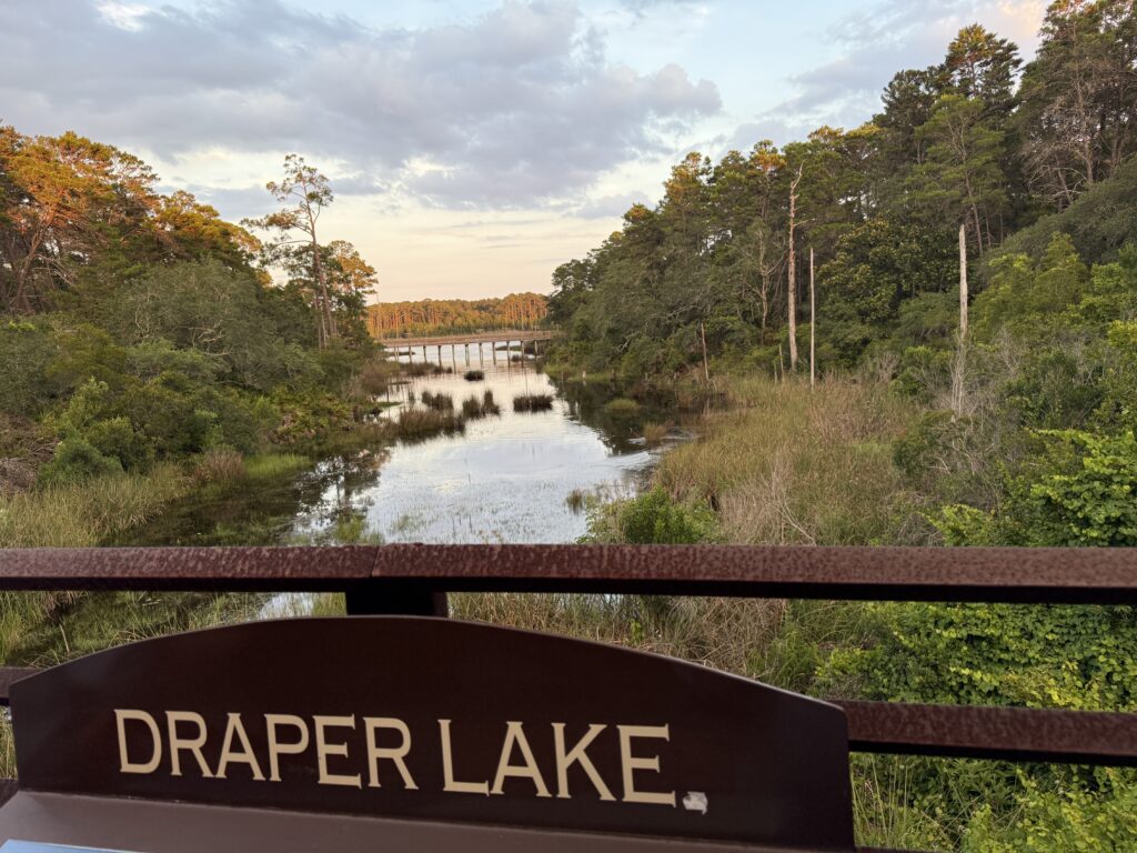 Draper Lake on 30A, sunset