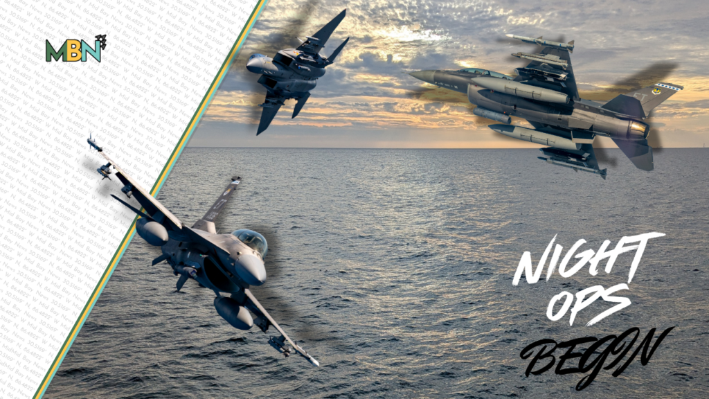 The 58th Fighter Squadron will conduct night flying operations near Eglin Air Force Base on June 15-17, resulting in increased aircraft noise during evening training missions.